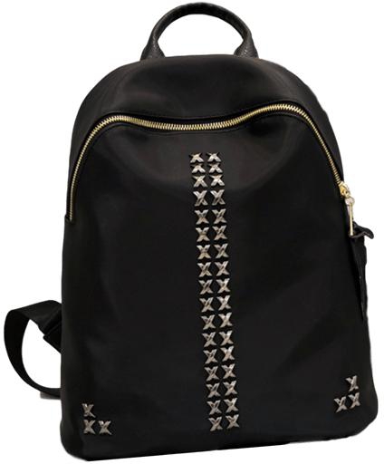 TEEMI Gold Tone Nylon Backpack for Women (2 Designs)