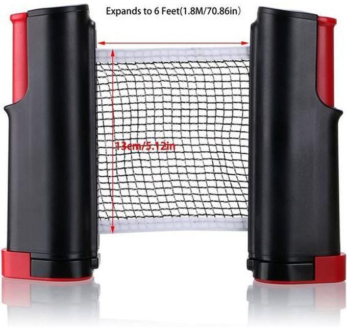 2M Retractable Table Tennis Mesh Net Portable