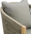كرسي سفرة خشب أكاسيا وحبال كاسا (60 × 59 × 79 سم)