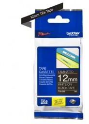 Brother TZ-335 P-touch® Label Tape, 12mm, (1/2"), White on Black