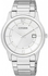 ساعة سيتيزن بيضاء للرجال بسوار من الستانلس ستيل - BD0020-54A