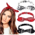 3pcs Fashion Bandana Scarf Headband,Handkerchief.