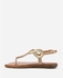 Shoe Room Casual Sandals - Gold