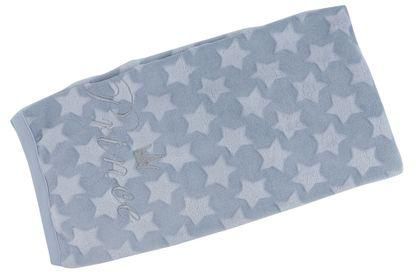 Nelly Soft Plush Microfiber Babies Blanket With Stars Themed - Blue