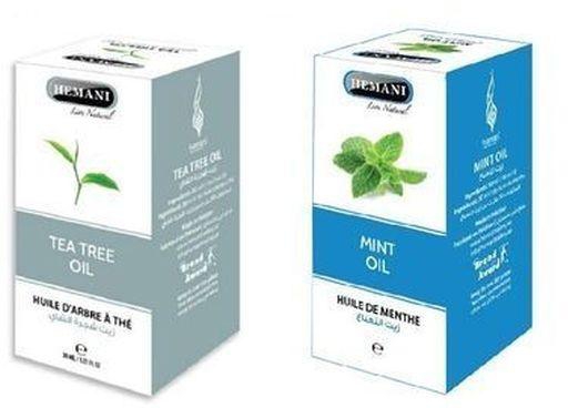 Hemani Essential Duo - Tea Tree Oil & Mint Oil
