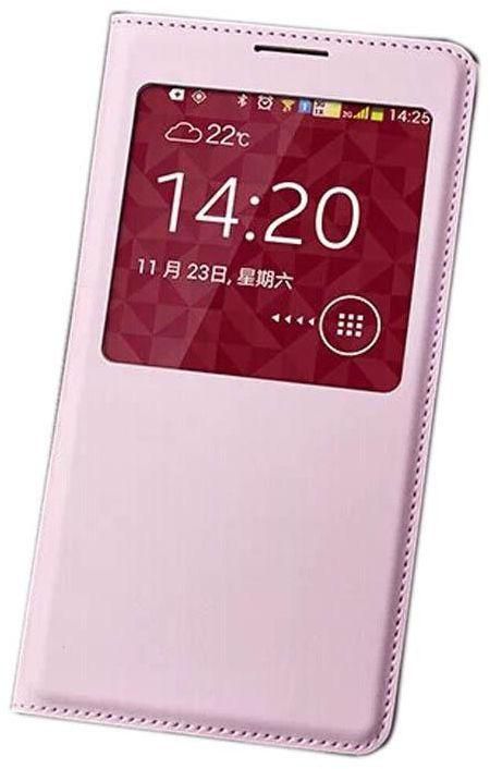 Margoun PU Leather Smart Flip Case Cover with Sensor for Samsung GALAXY Note 3 Neo 3G N750/ N7505 in light pink