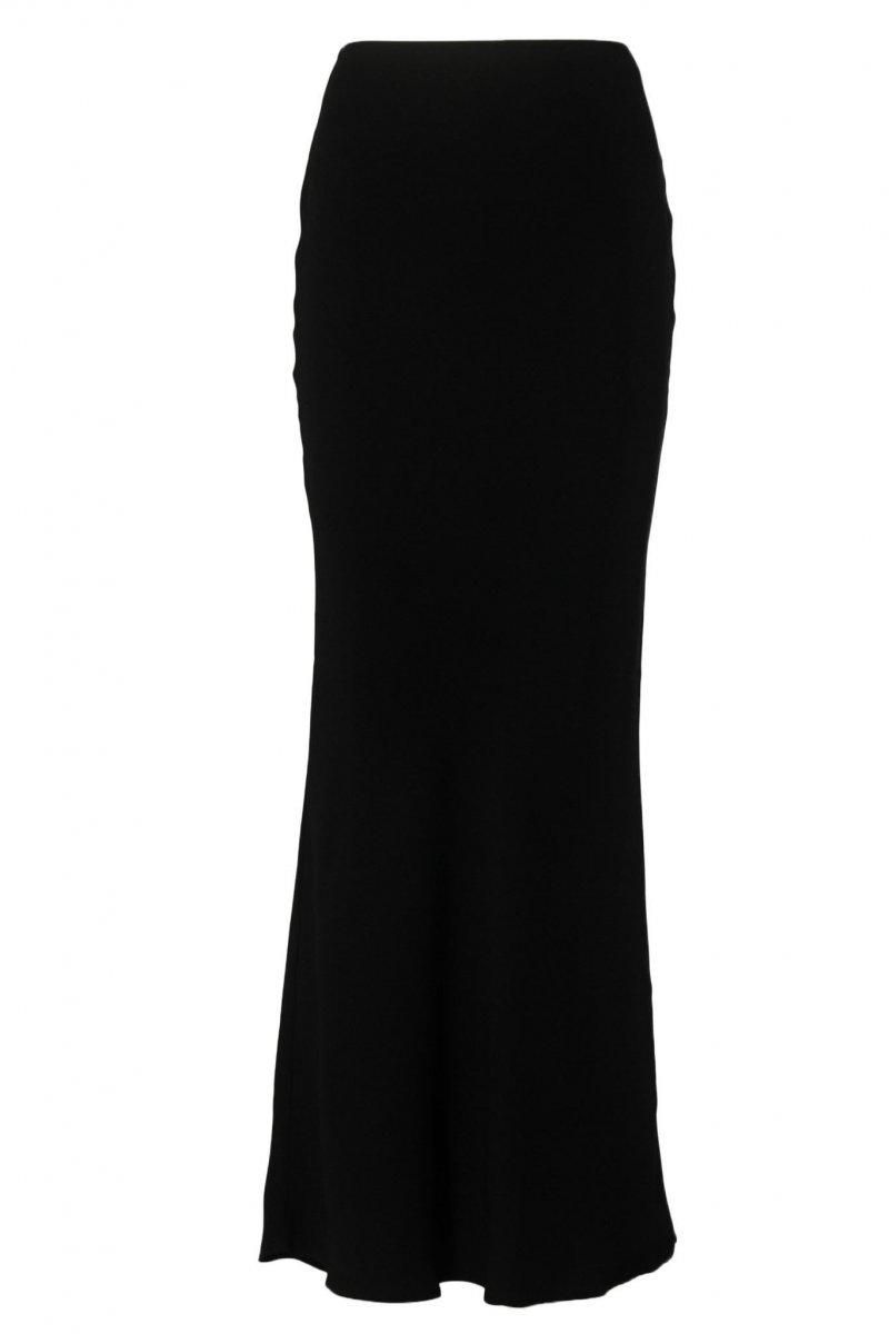 TOPGIRL Plain Long Skirt Duyung - XXL (Black)