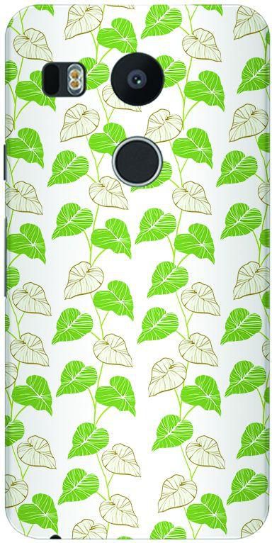 Stylizedd Google Nexus 5X Slim Snap Case Cover Matte Finish - Vine Leaves