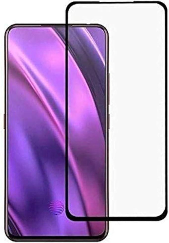 5D Glass Screen Protector for Oppo F11 Pro - Black