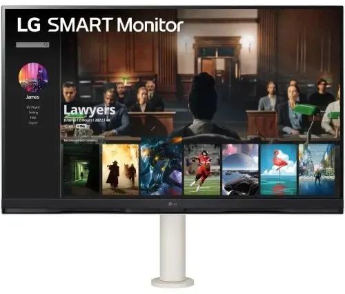 32sq780s-w -31.5" - 4k Smart Monitor And Ergo Stand