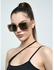 Oversized Candy Black Tint Sunglasses + Glass Case