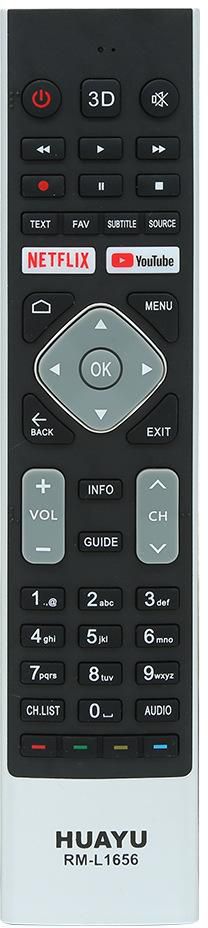 HUAYU HAIER Smart Android TV Remote Control RM-L1656