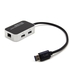 USB 3.0 to Gigabit Ethernet +TF/SD Card Reader w/ 2 USB3.0 HUB Interfaces 1000M
