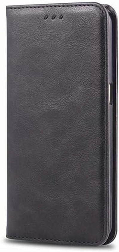 Kaiyue Leather Flip Wallet Case For Xiaomi Redmi 9C - Black