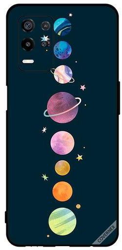 Protective Case Cover For Oppo K9x Space & Stars