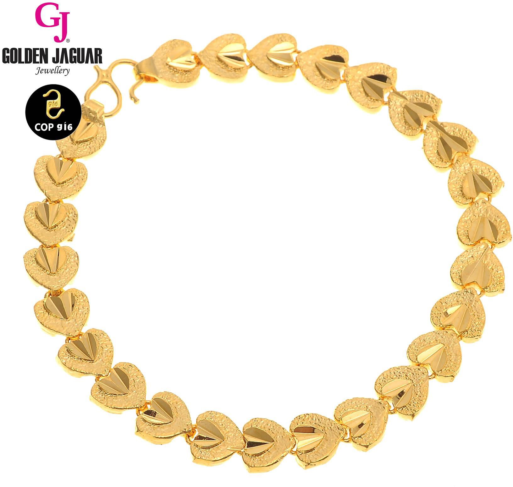GJ Jewellery Emas Korea Bracelet - Love 2860861
