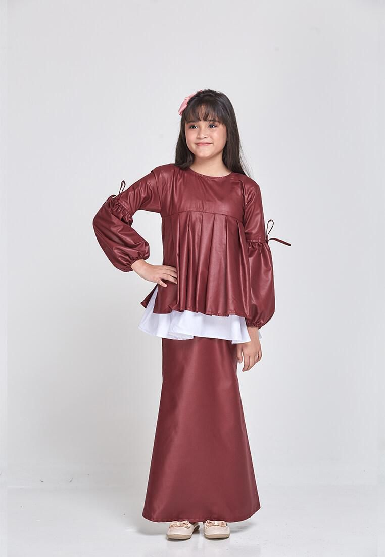 Motherchild Anastasia Peplum Doll Kids Dress - 7 Sizes (3 Colors)