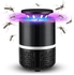 قاتل بعوض كهربائي مزود بمصباح جاذب للحشرات ومنفذ USB أسود 365جم
