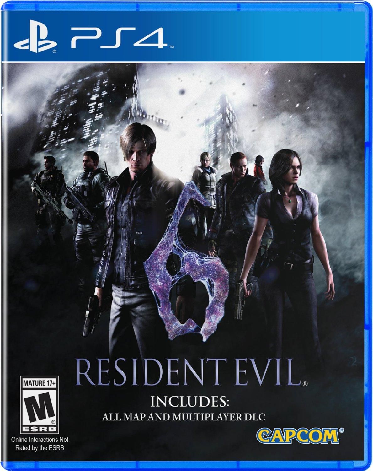 Capcom Resident Evil 6 for PS4