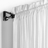 MUNKBOMAL Sheer curtains, 1 pair - white 145x300 cm