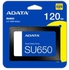 ADATA Ultimate SU650 120GB Solid State Drive, Black