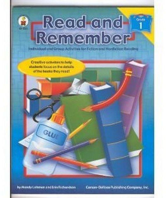 Generic Read and Remember Grade 1 By Mandy Lohman, Erin Richardson
