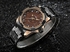 Naviforce 9079 Stainless Steel Waterproof Analog Dail Quartz Men Wrist Watch - Brown