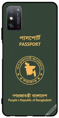Protective Case Cover For Honor X10 Max 5G نمط يعبر عن جواز السفر البنغلاديشي