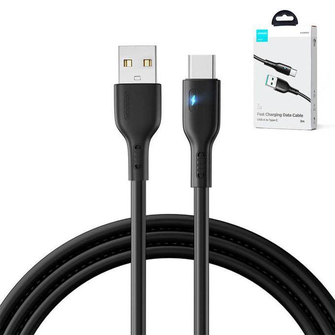 JOYROOM USB cable - USB C 3A (2m) Joyroom S-UC027A13 - black