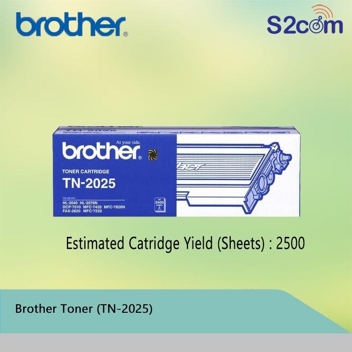 Brother Black Toner TN-2025 (Black)