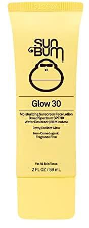 Sun Bum Original SPF 30 Glow Tinted Face Lotion for Women 2 oz