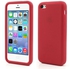 Red Soft Jelly Silicone Case Accessory for iPhone 5C