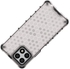 لهاتف Honor X8 ، غطاء جراب أصلي مقاوم للصدمات على شكل خلية نحل - شفاف