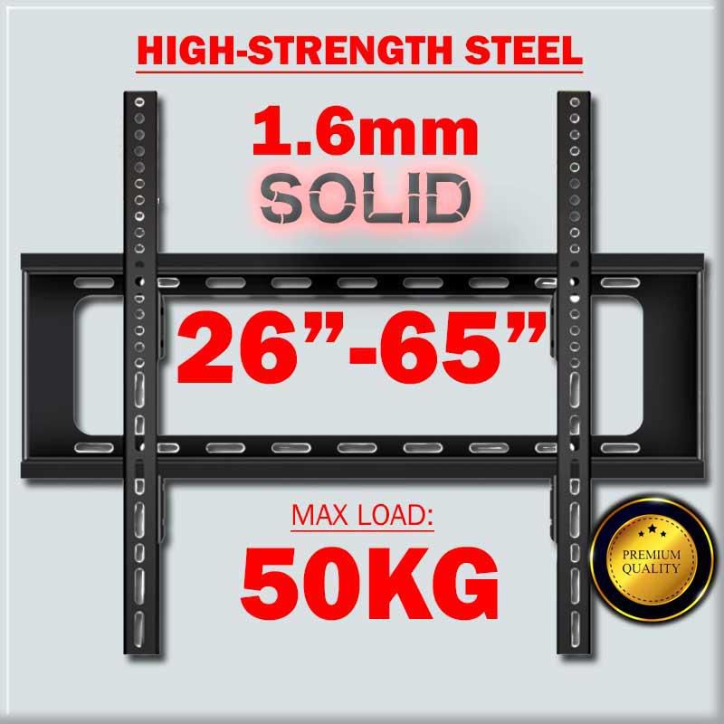 Premium Quality-Phison 50KG TV Wall Mount Bracket Fixed Flat Panel TV Stand