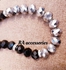 RA accessories Unisex Islamic Crystal Rosary Black*Silver 33