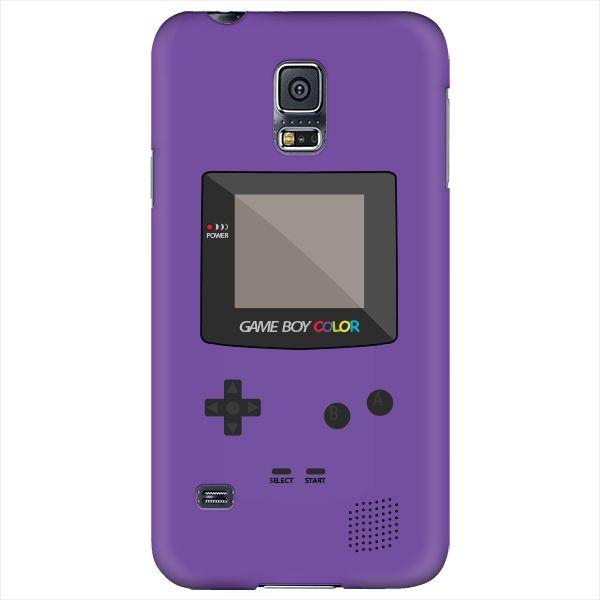Stylizedd  Samsung Galaxy S5 Premium Slim Snap case cover Gloss Finish - Gameboy Color - Purple