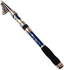 fr5 2.1m Mini Portable Carbon Fiber Telescopic Fishing Rod Travel Spinning Fishing Pole