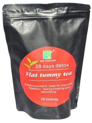 Flat Tummy Tea 28 Days Detox slimming Tea With Moringa