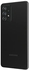 سامسونج جوال جالكسي A72 - هاتف ذكي 128 جيجا، ذاكرة رام 6 جيجا، ثنائي شرائح الاتصال، اسود