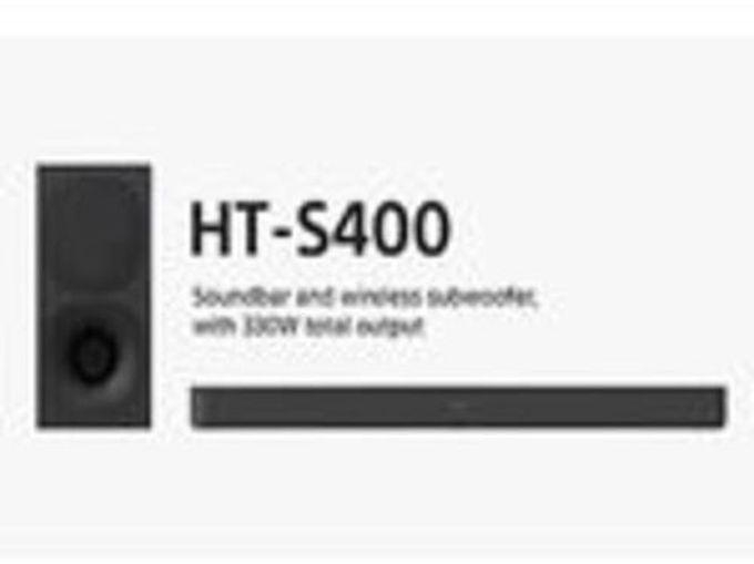 Sony HT-S400 2.1ch Soundbar With Wireless Subwoofer