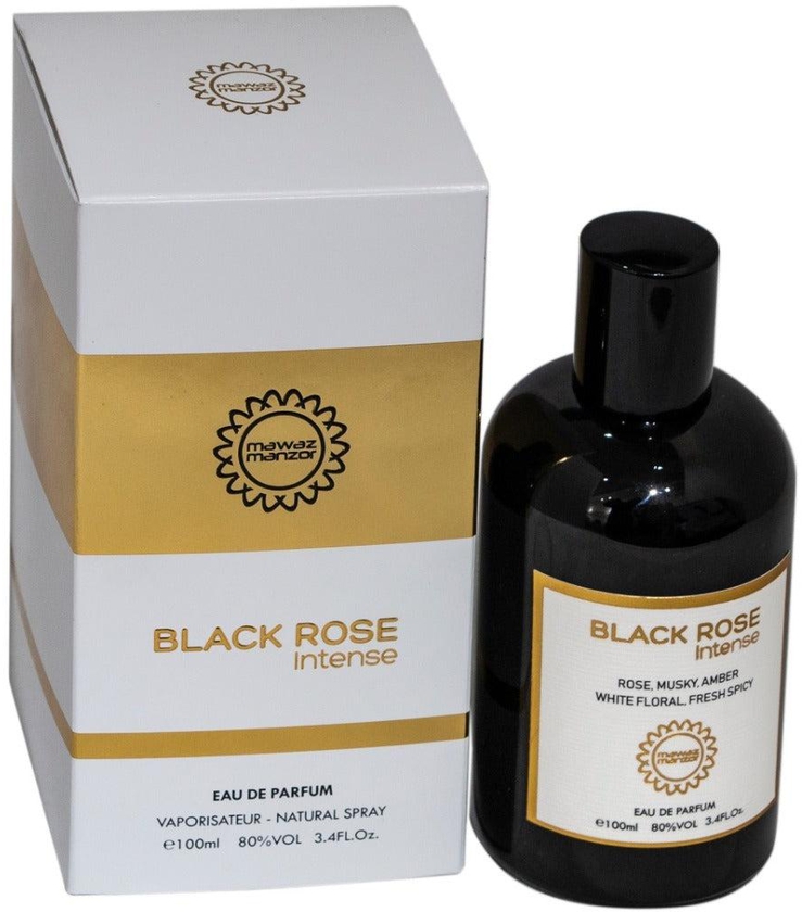 Mawaz Black Rose Intense Perfume For Unisex Edp 100ml