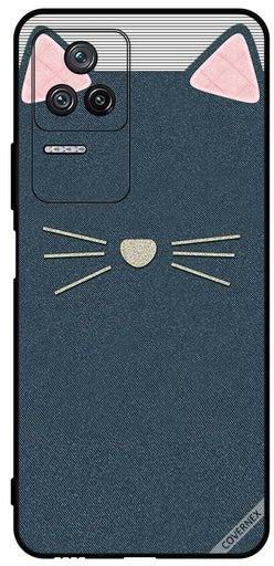 Protective Case Cover For Xiaomi Redmi K50 Pro Cat Leather Pattern