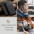 Caseme Wallet Retro Black Suede Leather Flip Case For Samsung Galaxy A34