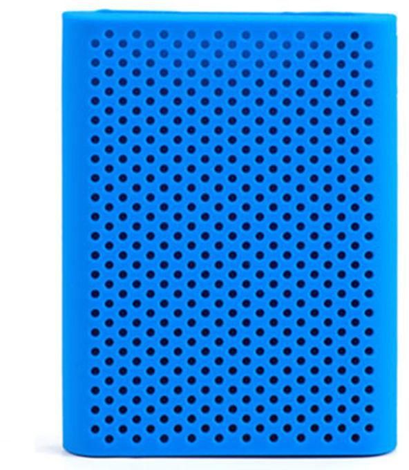 PT500 Scratch-resistant All-inclusive Portable Hard Drive Silicone Protective Case For Samsung Portable SSD T5, With Vents (Blue)