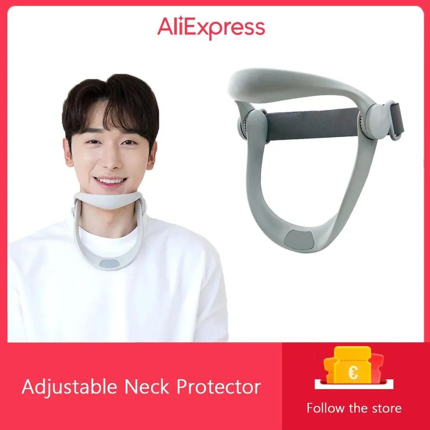 Adjustable Neck Support Brace Cervical Spine Traction Turtle Neck Protector Decompressed Collar Stretcher Posture Corrector