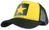 قبعة بتصميم نجمة أصفر