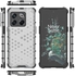 لهاتف OnePlus 10T ، غطاء جراب هاتف مضاد للصدمات على شكل قرص العسل - شفاف