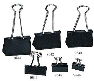Deluxe Black Binder Clips, 51mm, 12clips/pack