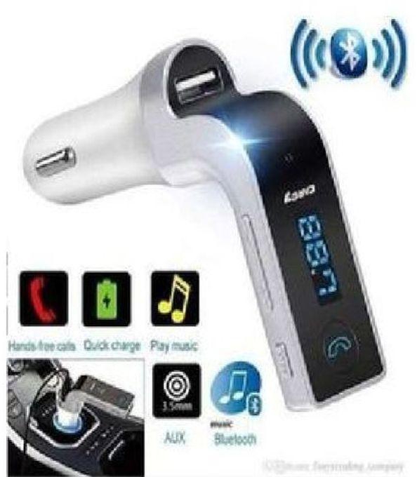 Bluetooth Car Modulator Adapter With FM/MP3 Player