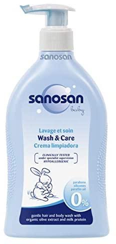 Sanosan Baby¬† Wash And Care, 400 Ml